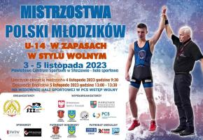 Dwa brązowe medale na Mistrzostwach Polski Młodzików w zapasach